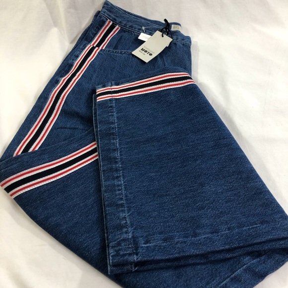 TopShop Wide Leg Moto Jean - Picture 6 of 8